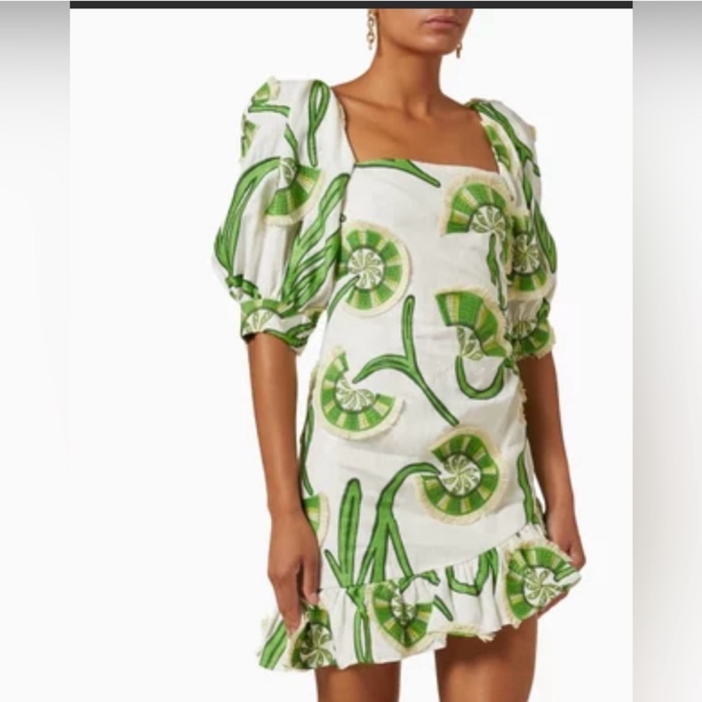 Alexis Green Mini Dress